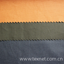 常州喜莱维纺织科技有限公司-全棉磨毛线绢涂层 风衣外套面料